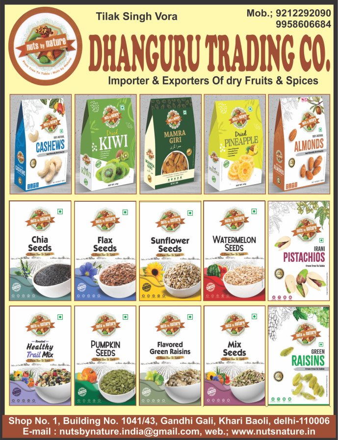 DRY FRUITS & SPICES